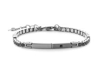 Bracciale 4US: Cesare Paciotti Uomo San Valentino 25 in Acciaio 4UBR7549 - 4UBR7549